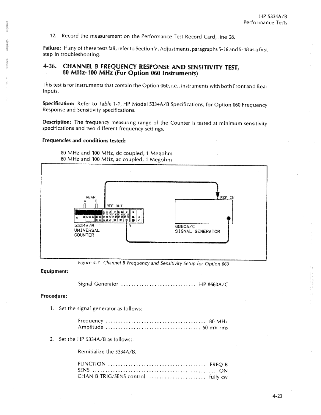 HP 5334A, 5334B manual 