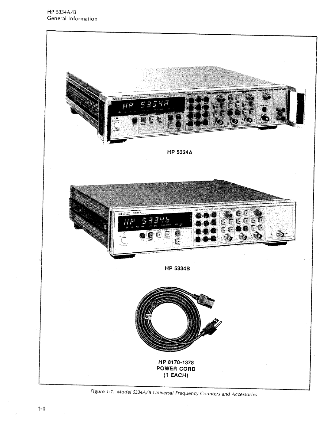 HP 5334A, 5334B manual 