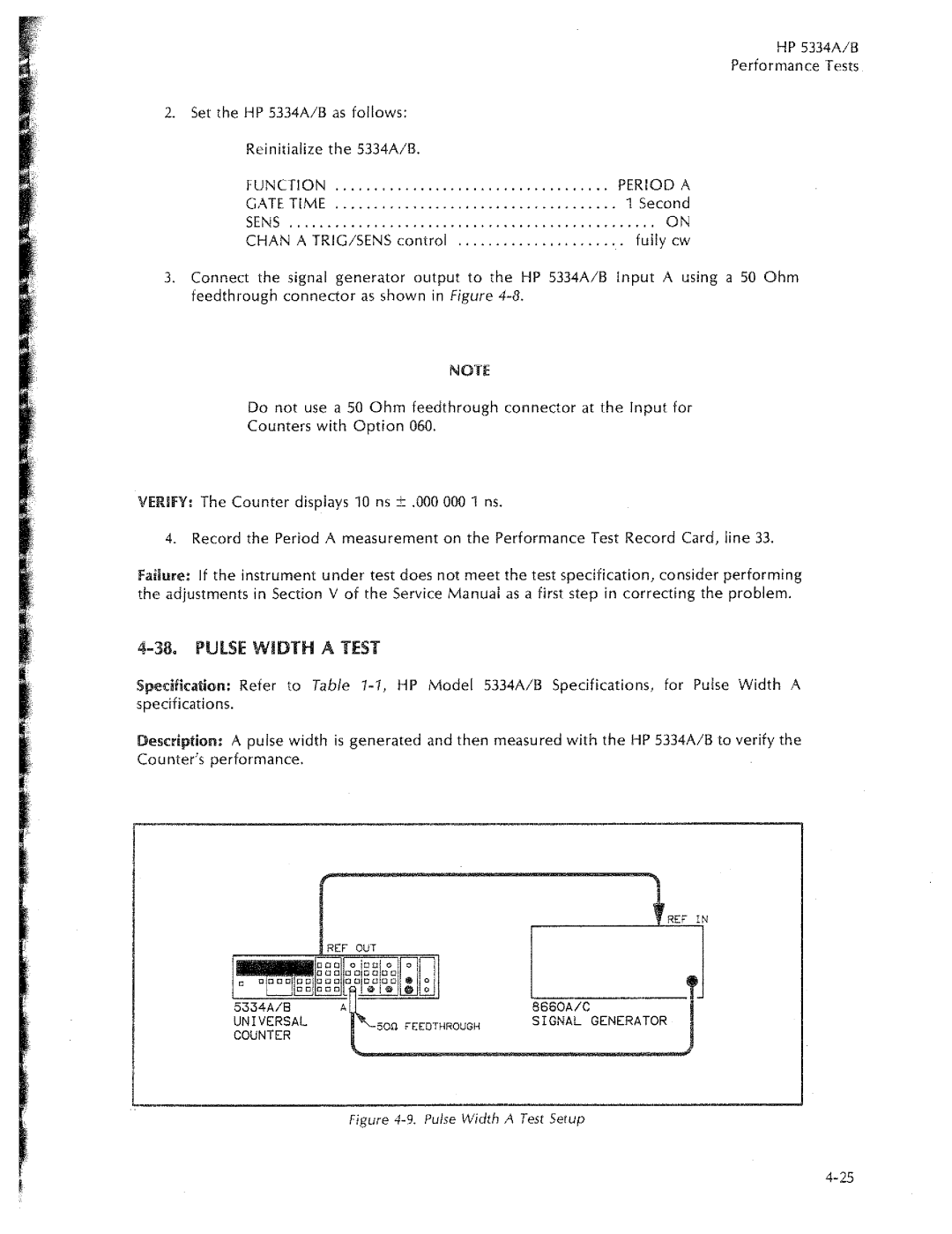 HP 5334A, 5334B manual 