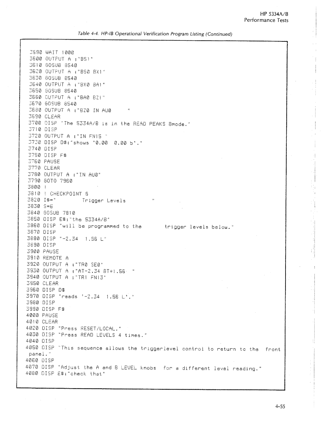 HP 5334A, 5334B manual 