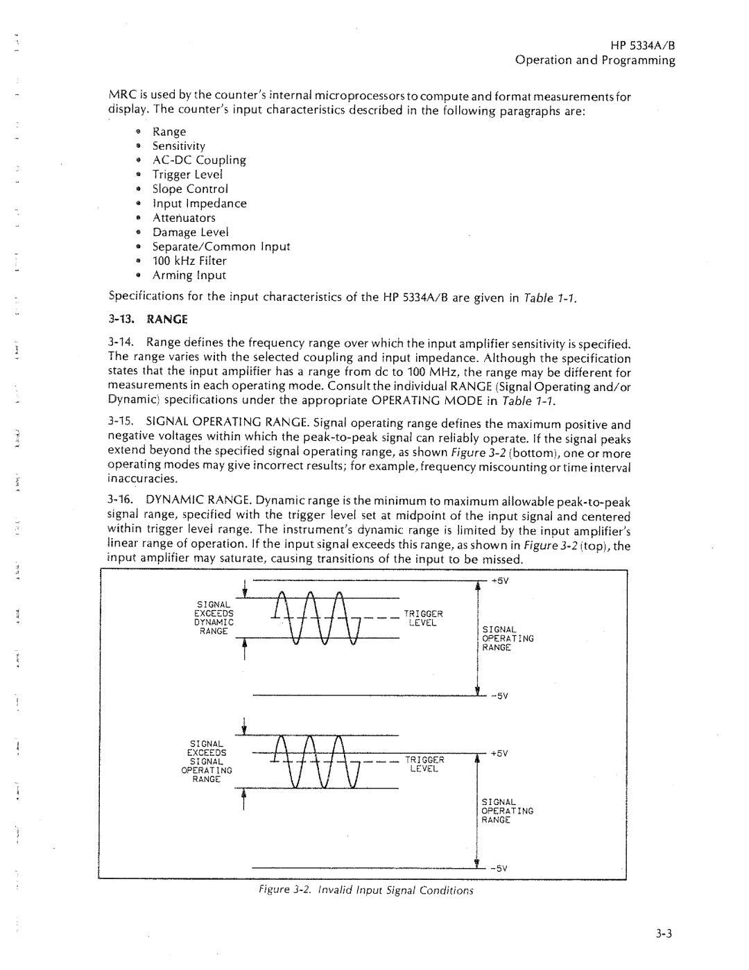 HP 5334B, 5334A manual 