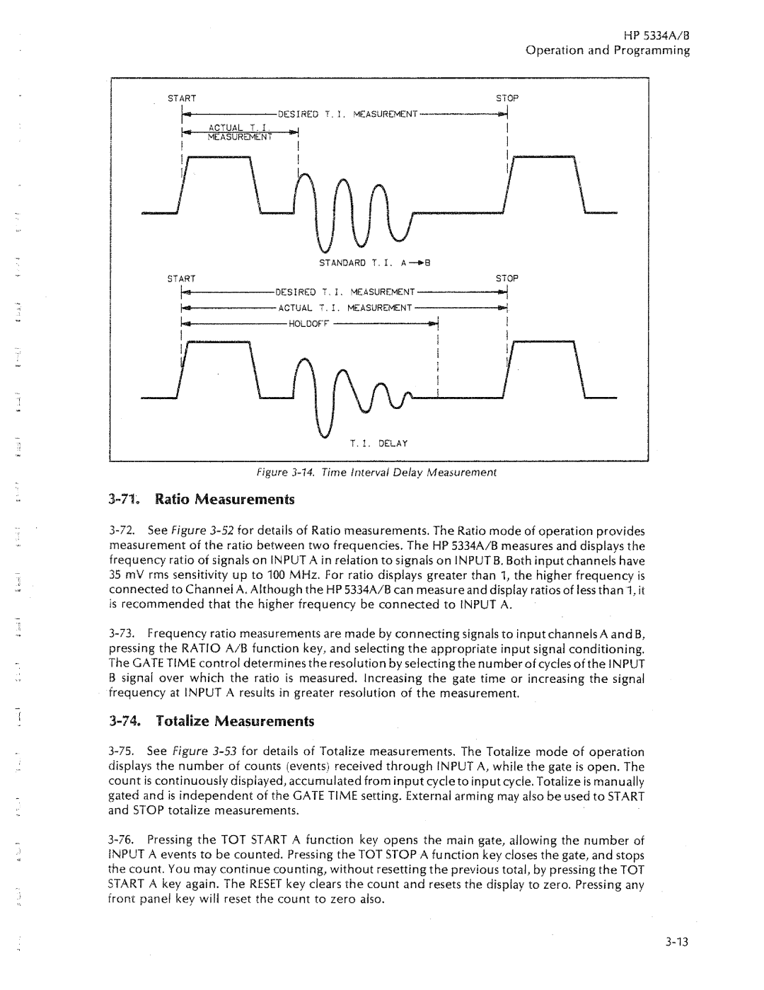 HP 5334B, 5334A manual 