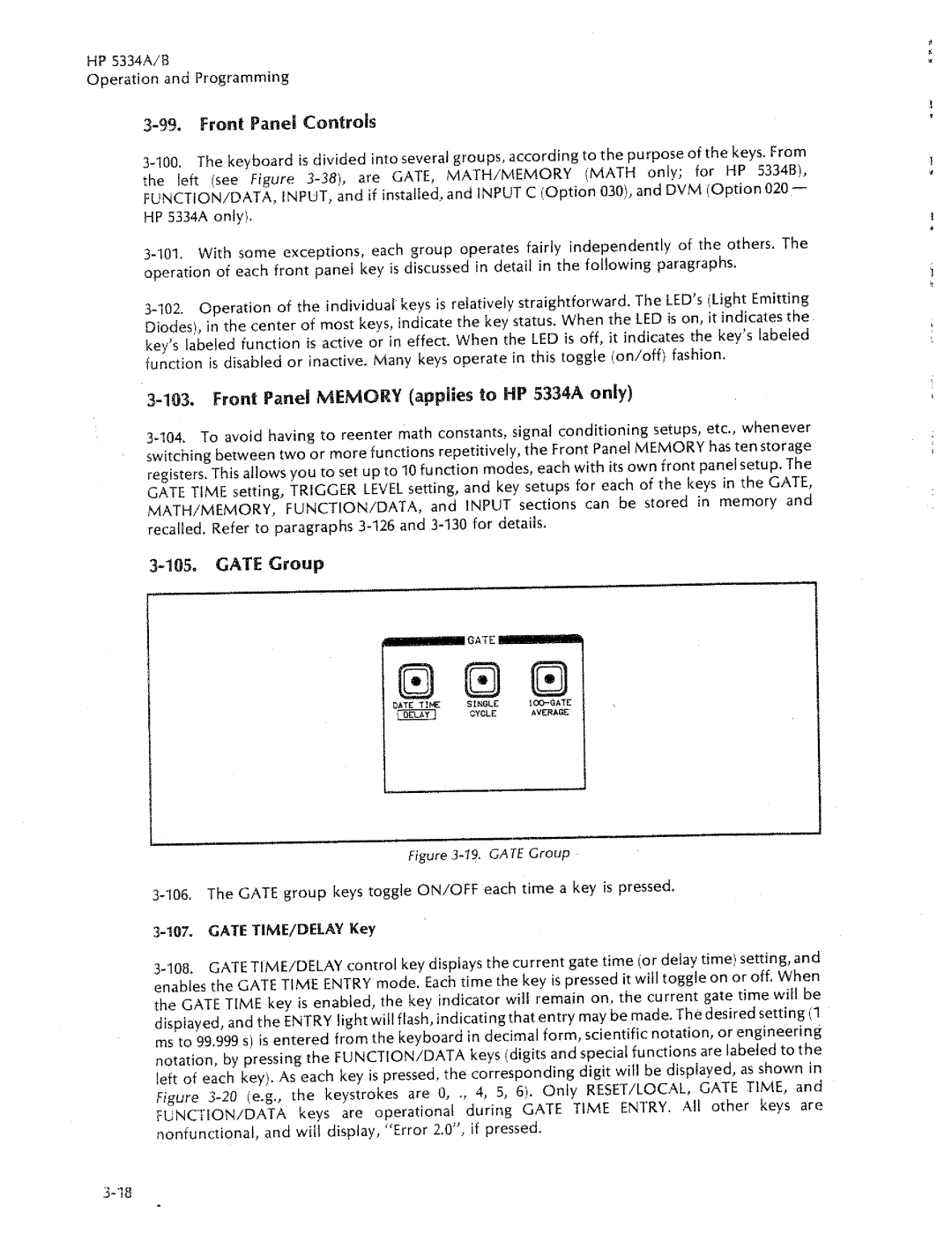 HP 5334A, 5334B manual 