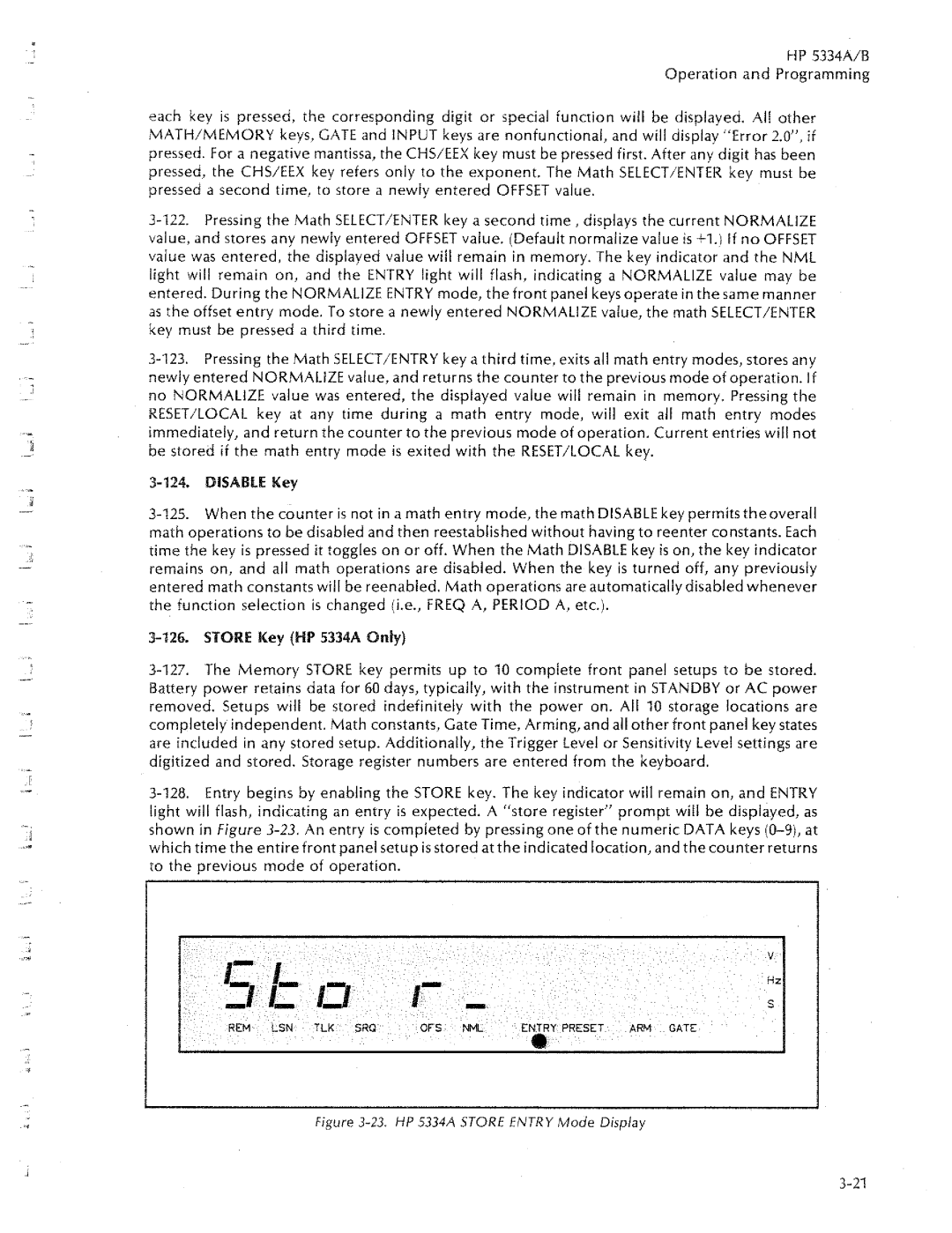 HP 5334B, 5334A manual 