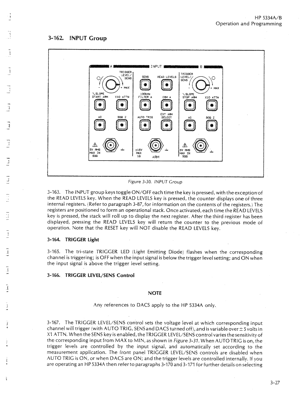 HP 5334B, 5334A manual 