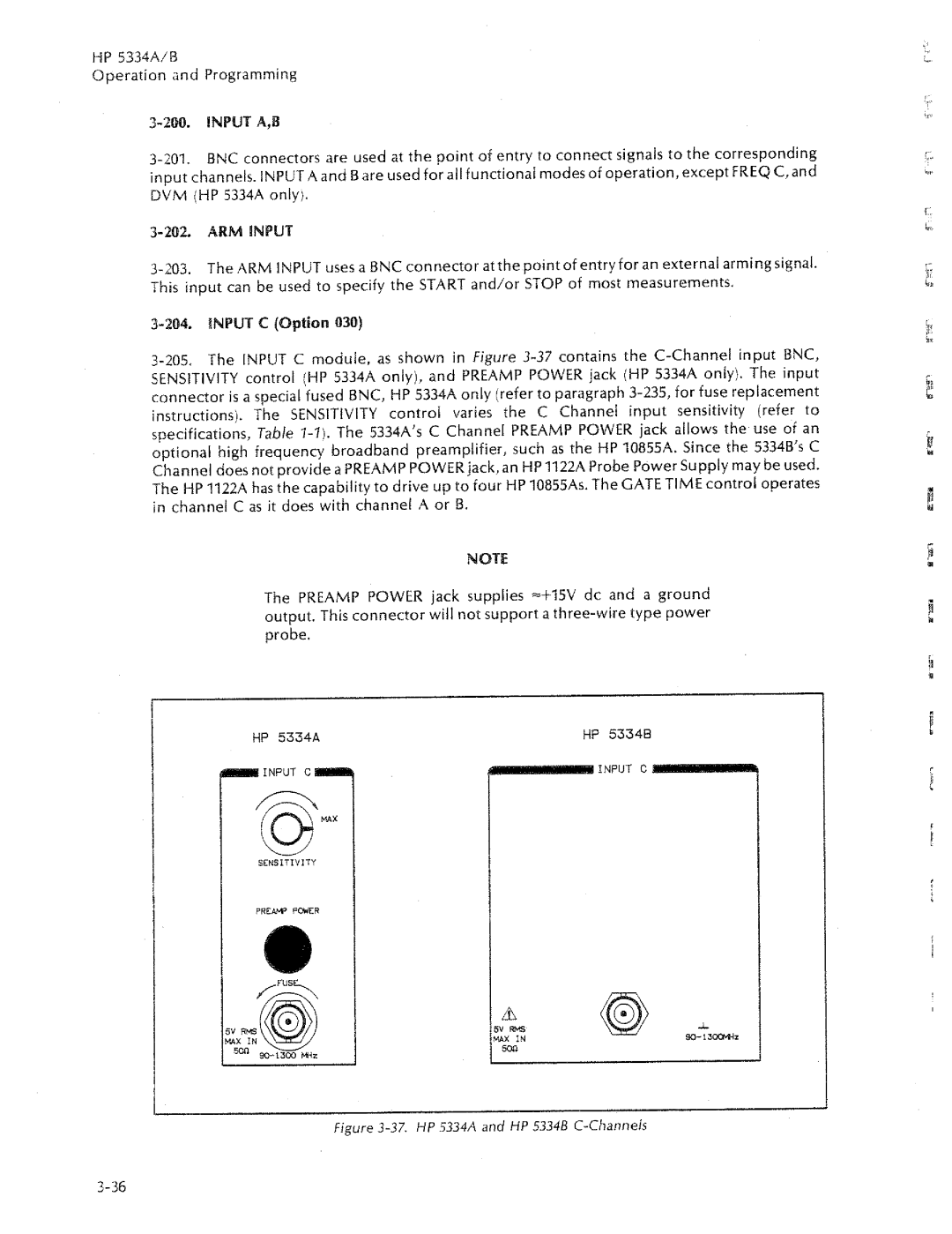 HP 5334A, 5334B manual 