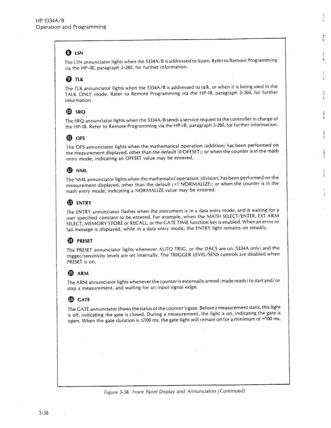 HP 5334A, 5334B manual 