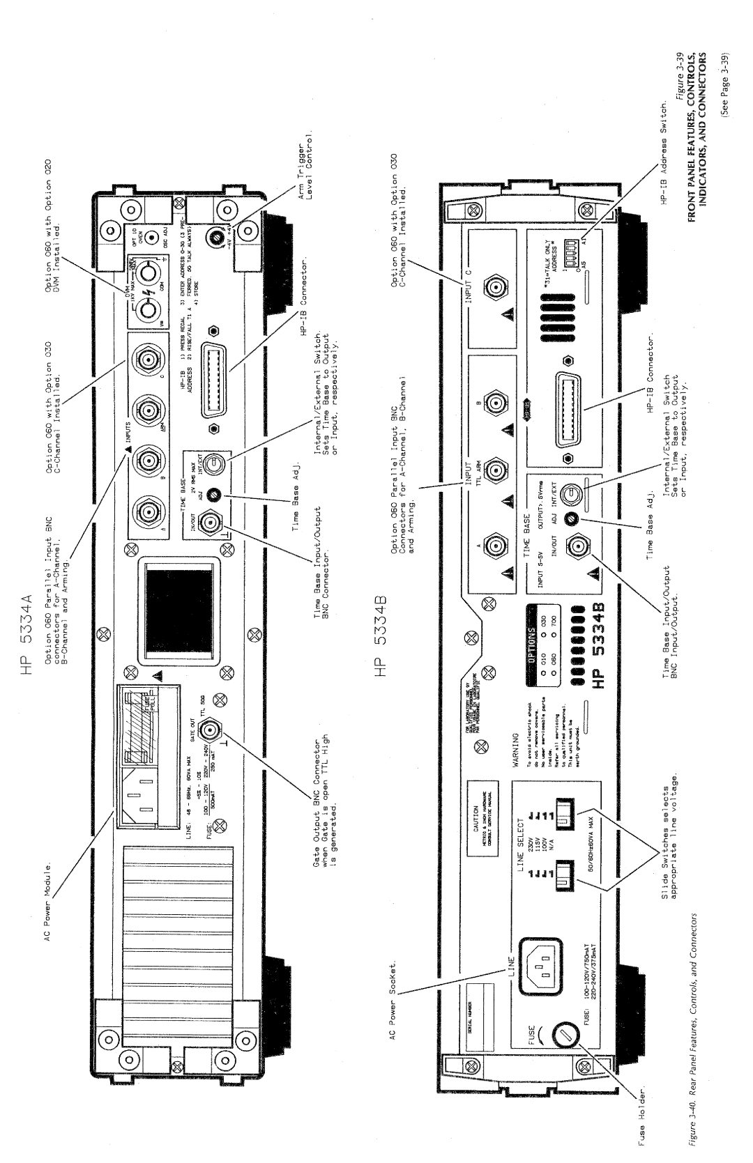 HP 5334A, 5334B manual 