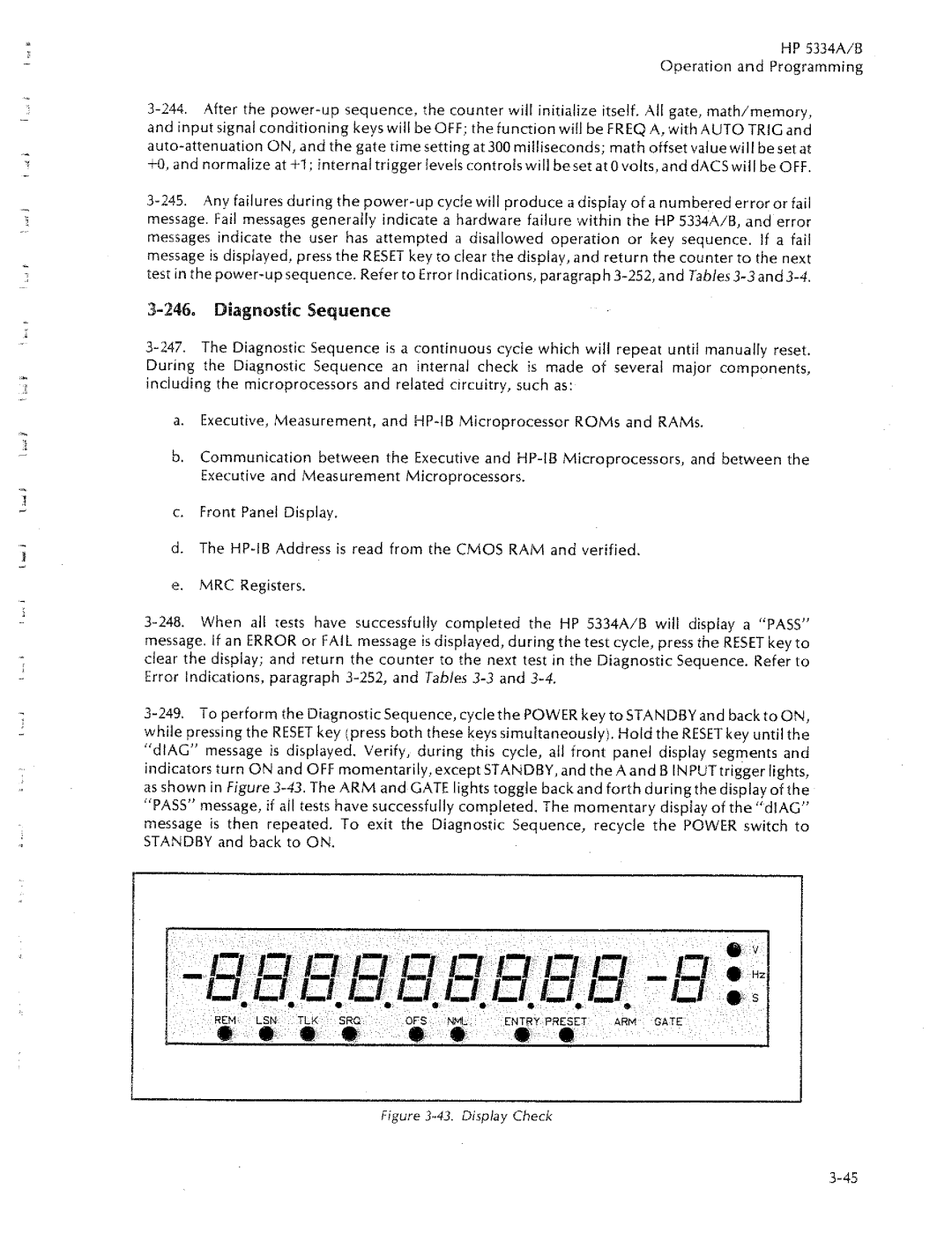 HP 5334A, 5334B manual 