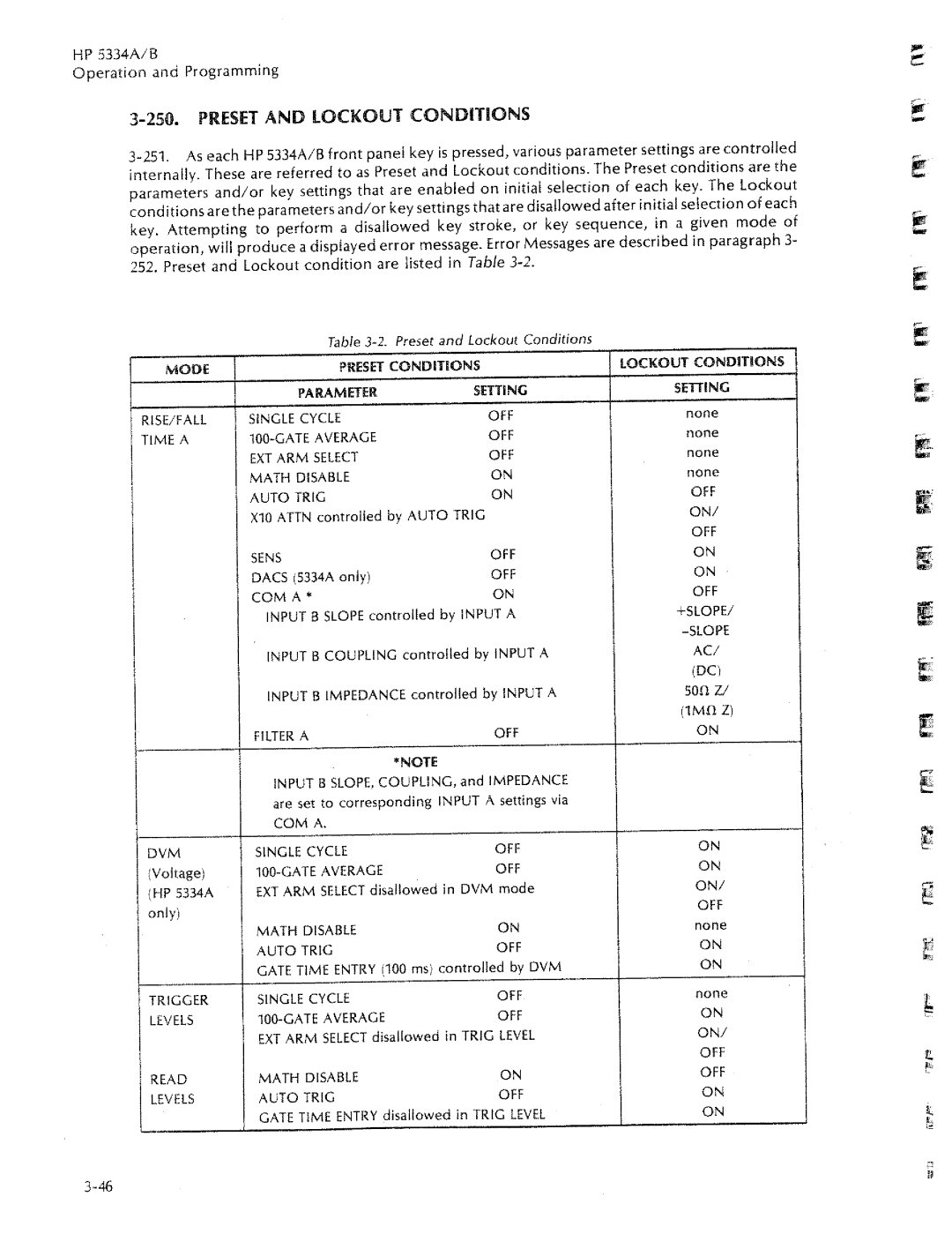 HP 5334B, 5334A manual 