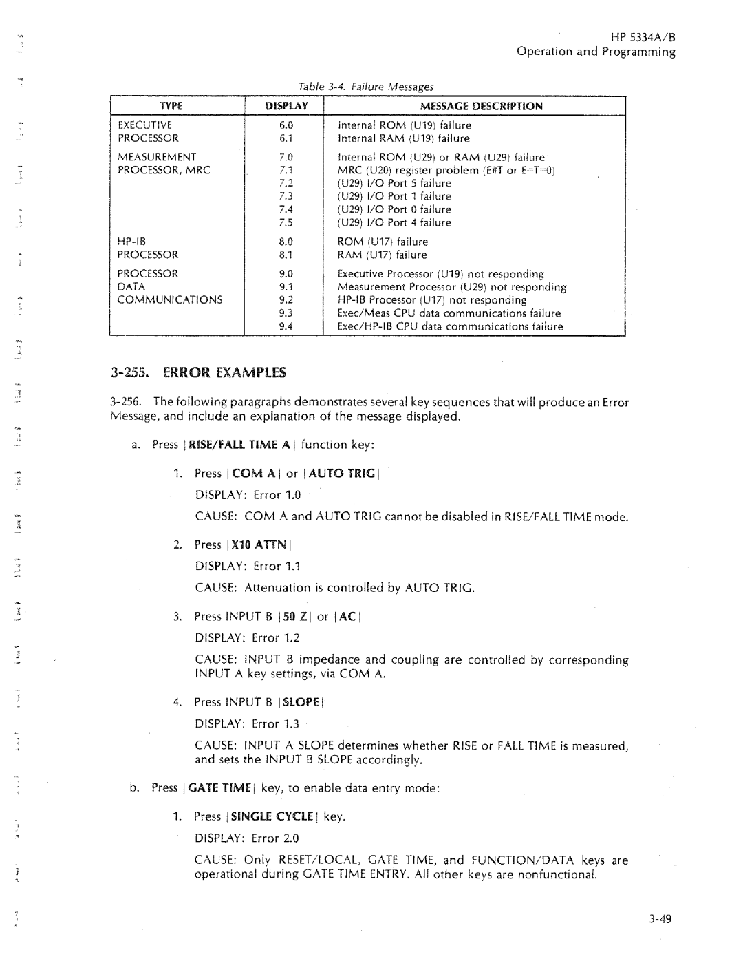 HP 5334A, 5334B manual 