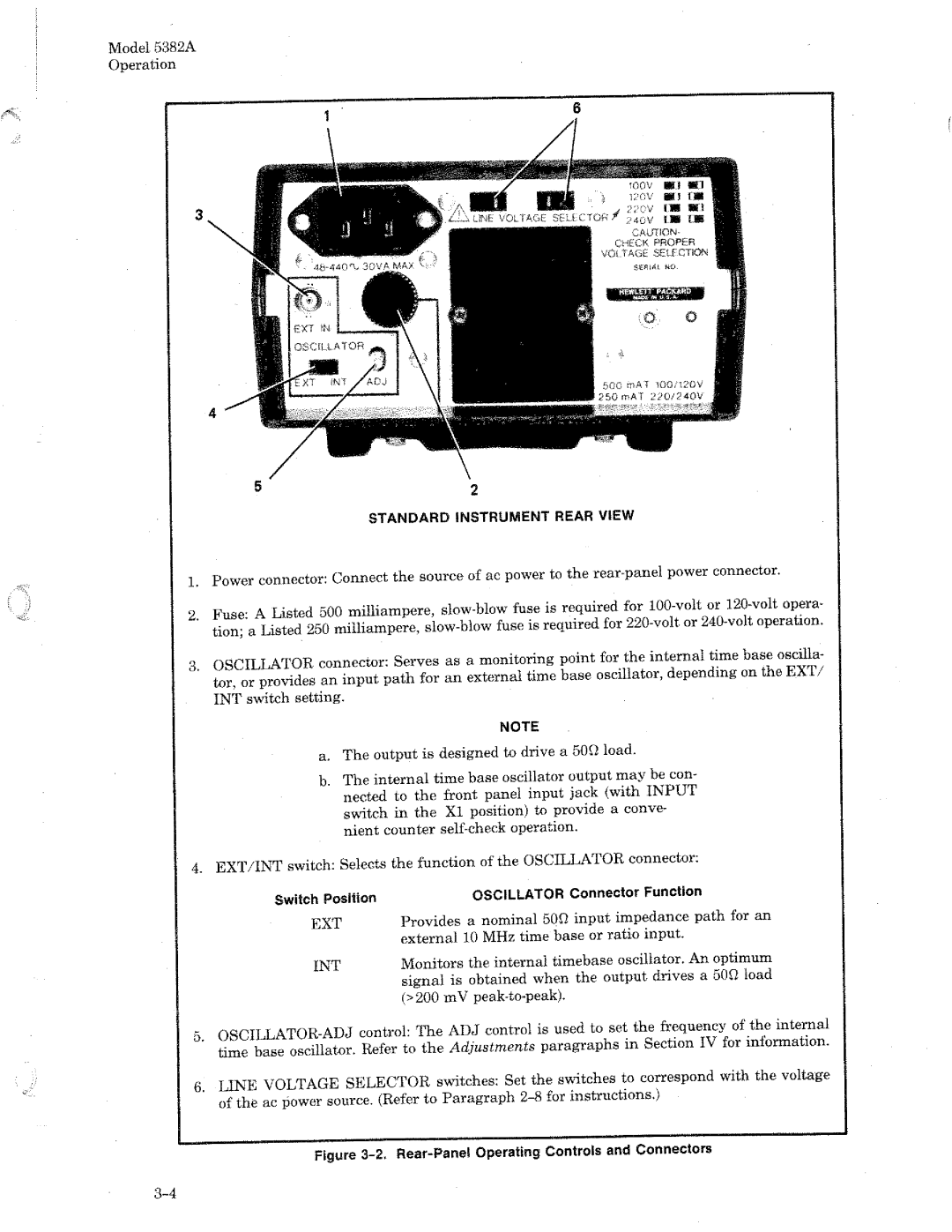 HP 5382a manual 