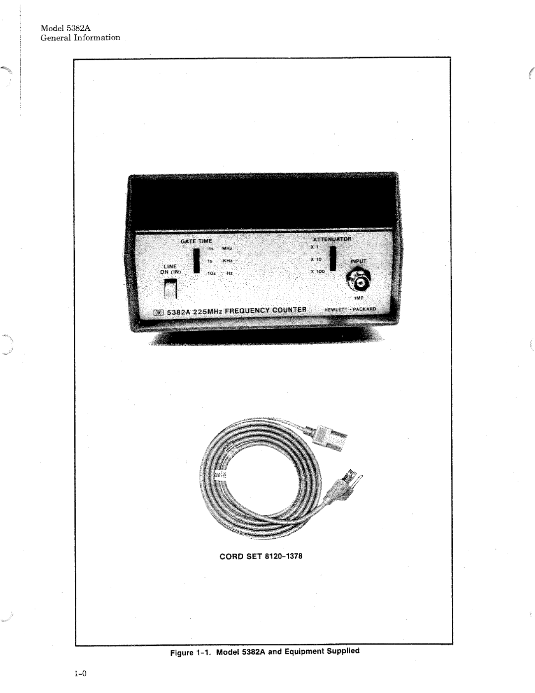 HP 5382a manual 