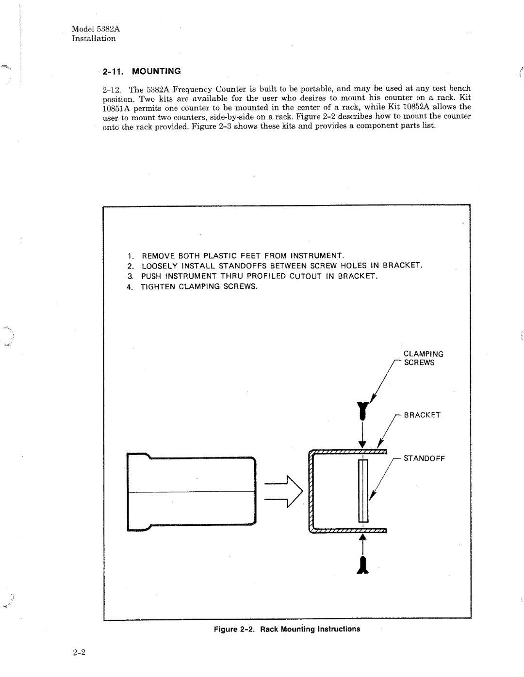 HP 5382a manual 