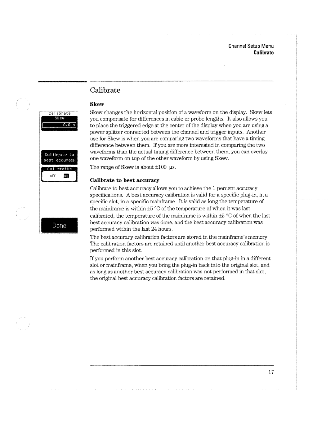 HP 54721A manual 