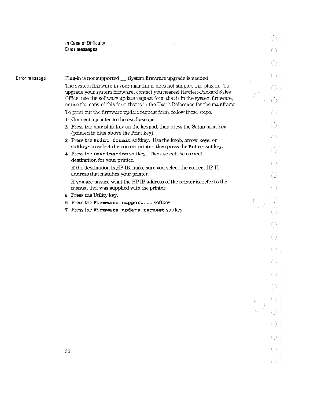 HP 54721A manual 