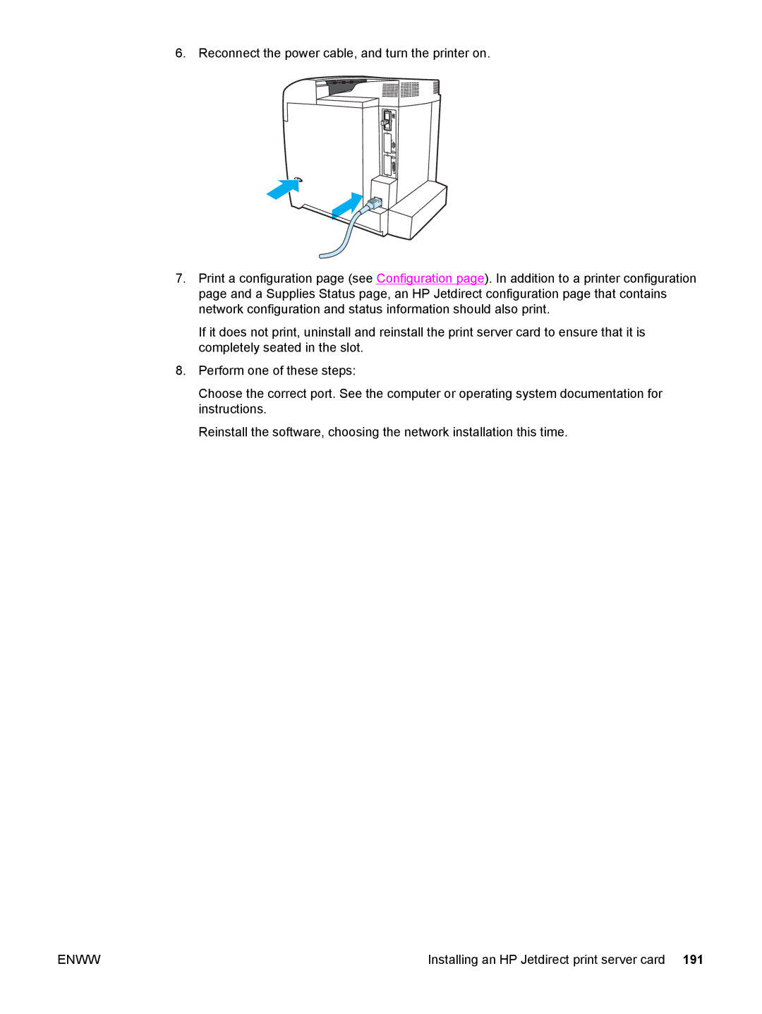 HP 5500 manual Enww 