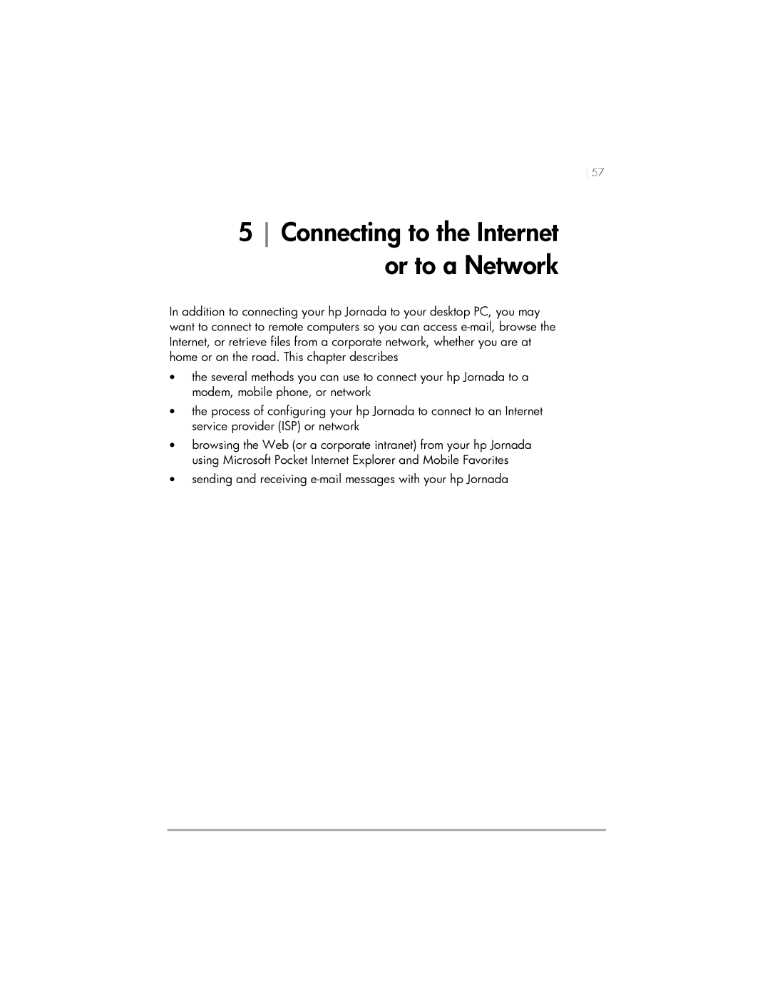 HP 567, 568, 564 manual Connecting to the Internet or to a Network 