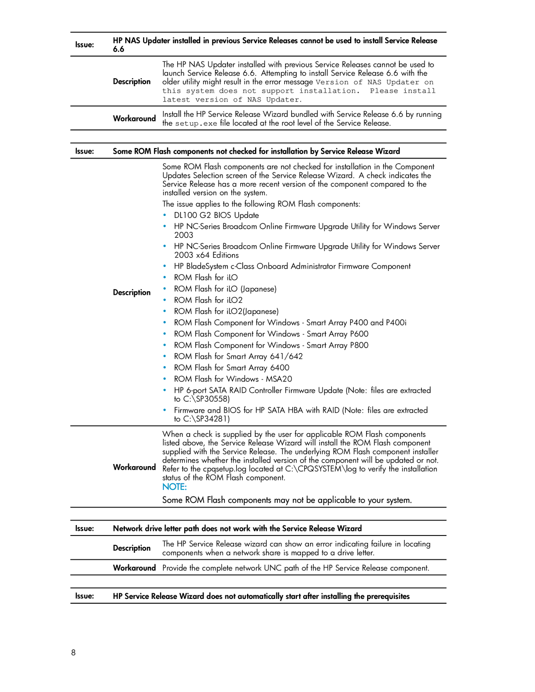 HP 56976839 manual This system does not support installation. Please install 