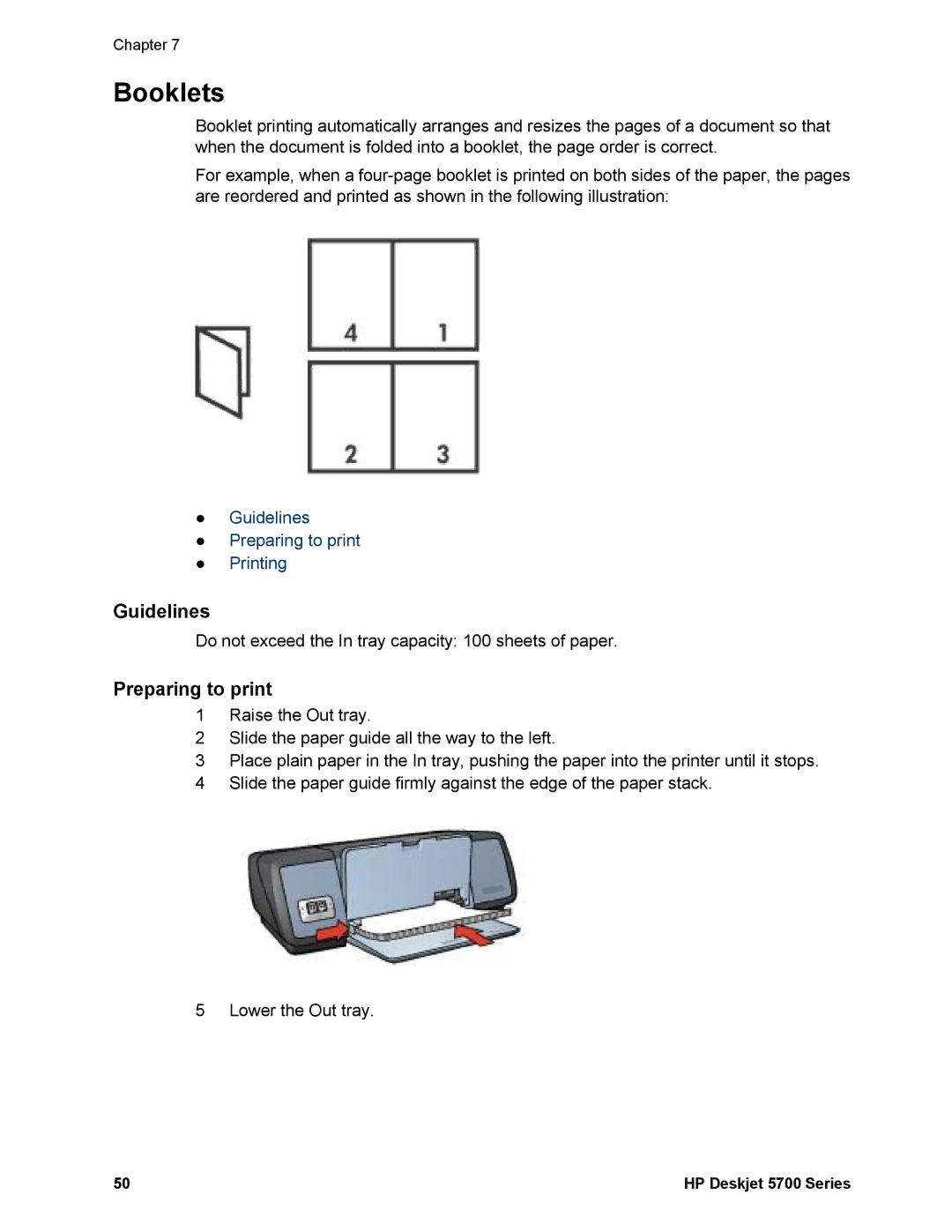 HP 5740 - Color Inkjet manual Booklets 