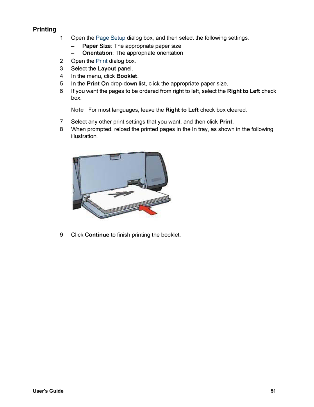 HP 5740 - Color Inkjet manual Printing 