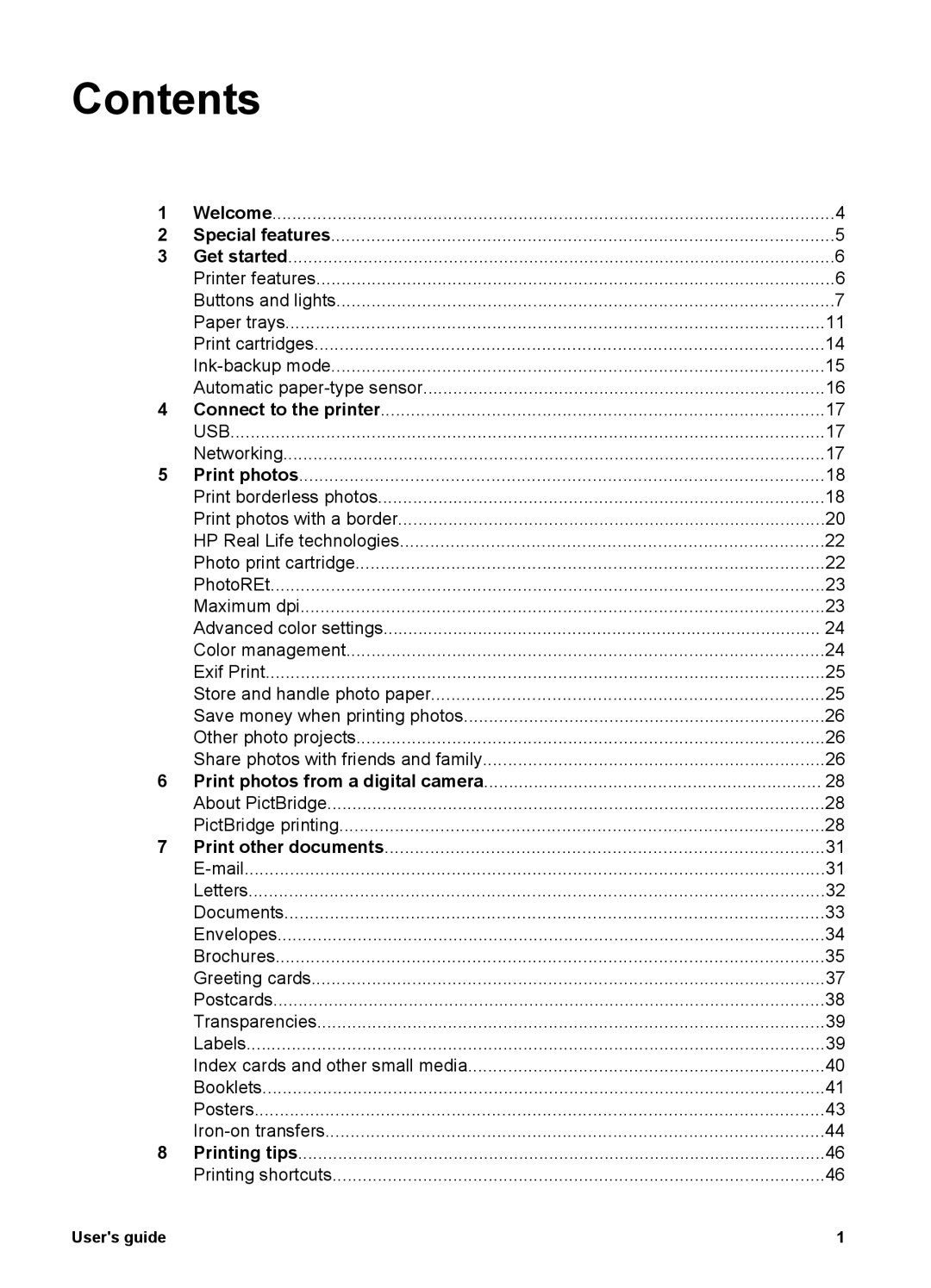 HP 5900 manual Contents 