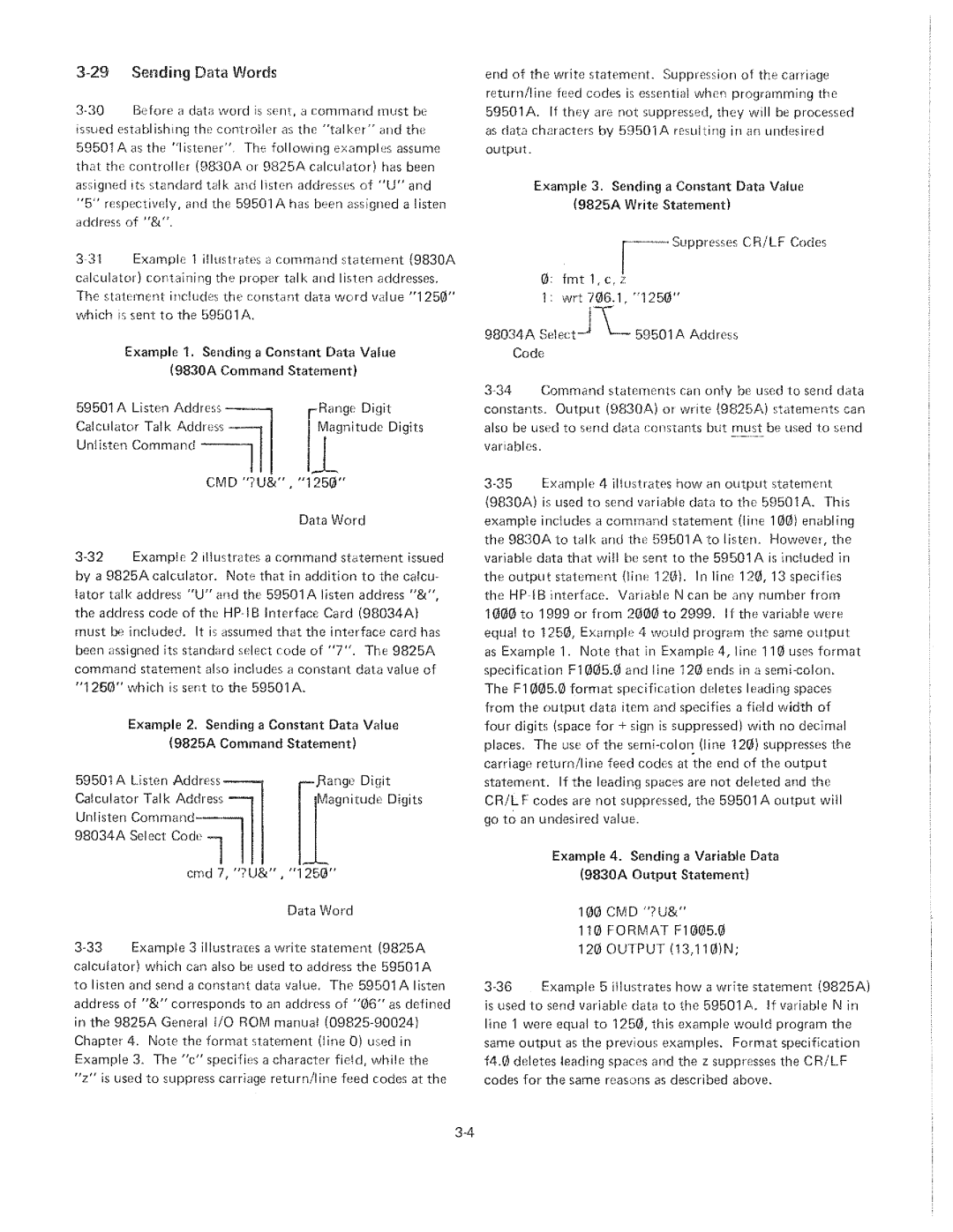 HP 59501A manual 