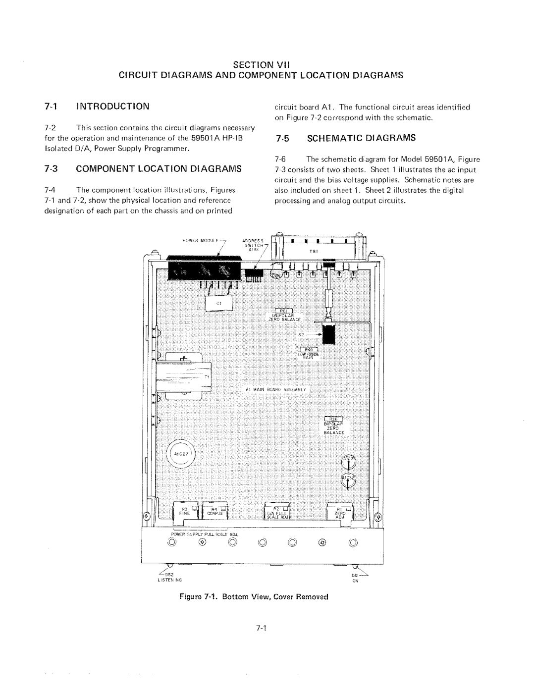 HP 59501A manual 