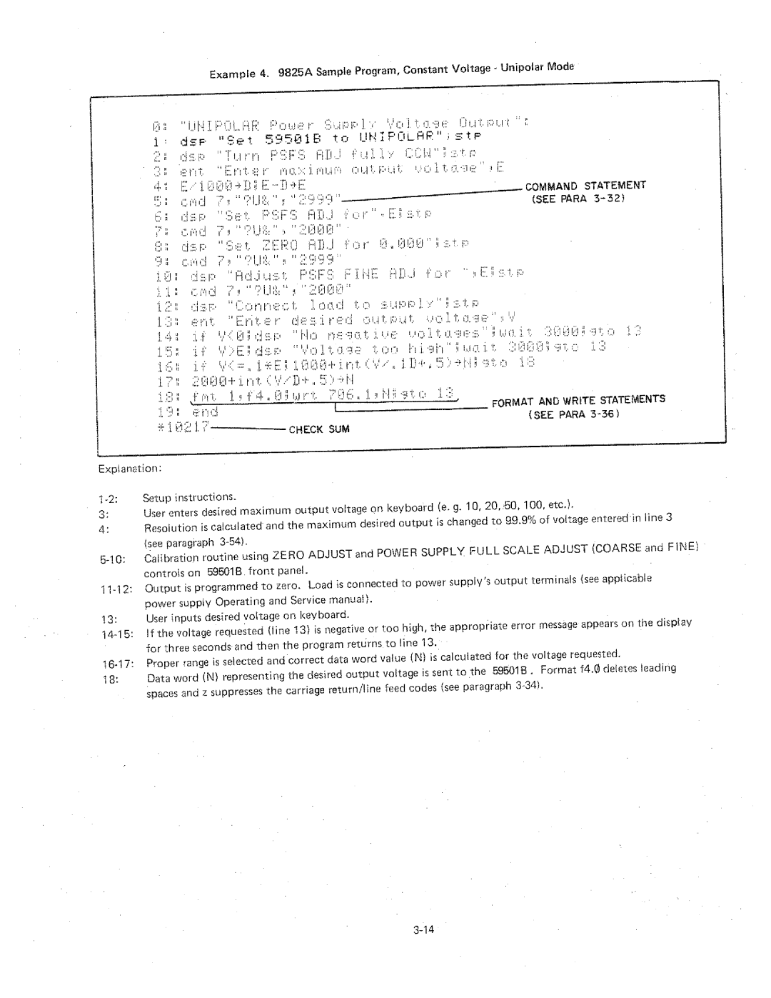 HP 59501B manual 