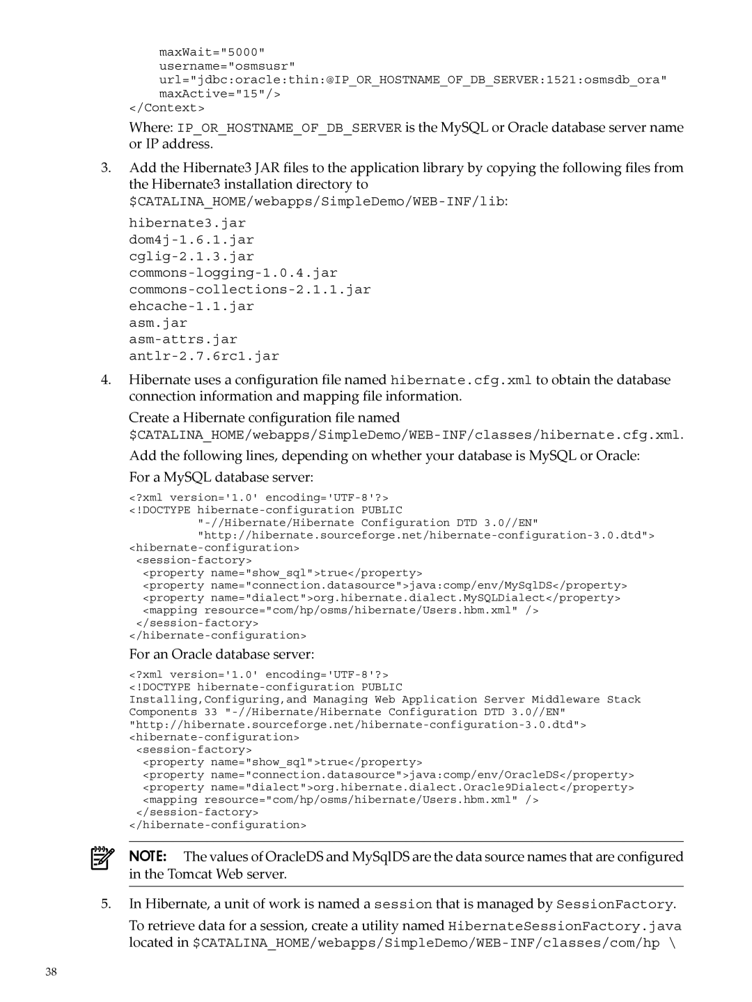 HP 5991-5565 manual Asm.jar asm-attrs.jar antlr-2.7.6rc1.jar 