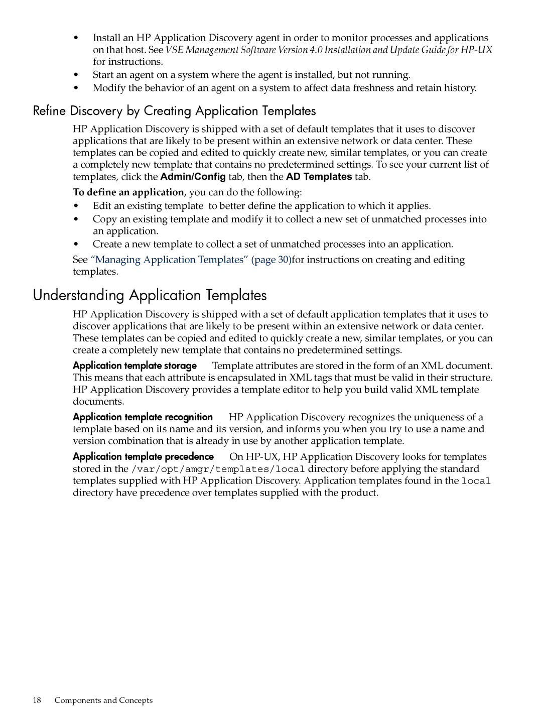 HP 5992-3838 manual Understanding Application Templates, Refine Discovery by Creating Application Templates 