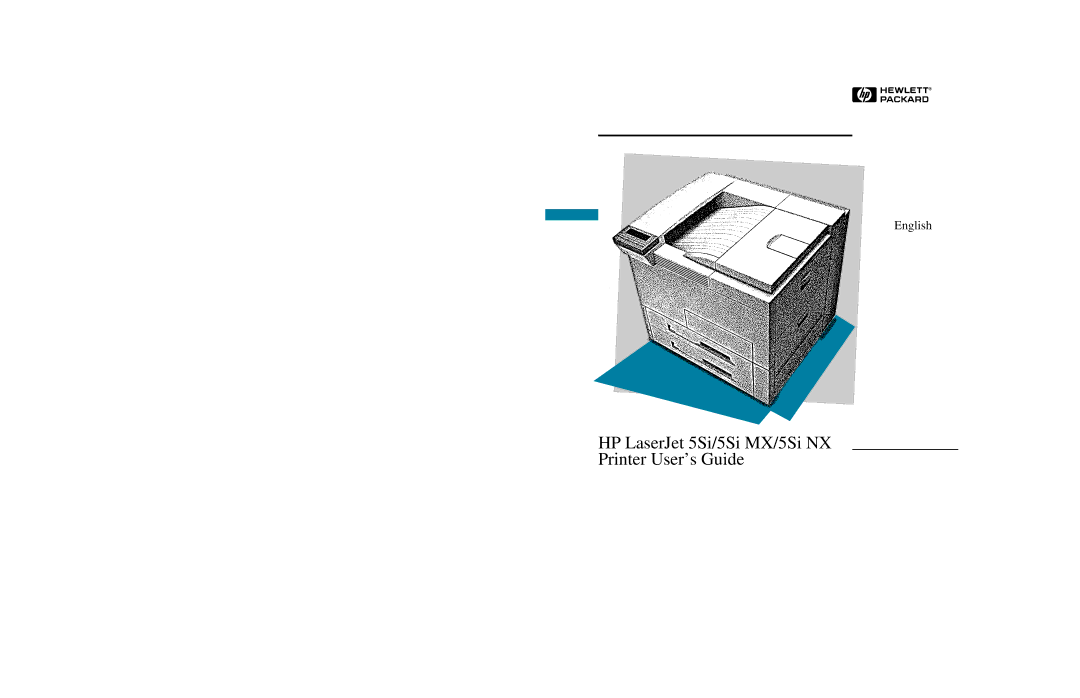 HP manual HP LaserJet 5Si/5Si MX/5Si NX Printer Users Guide 