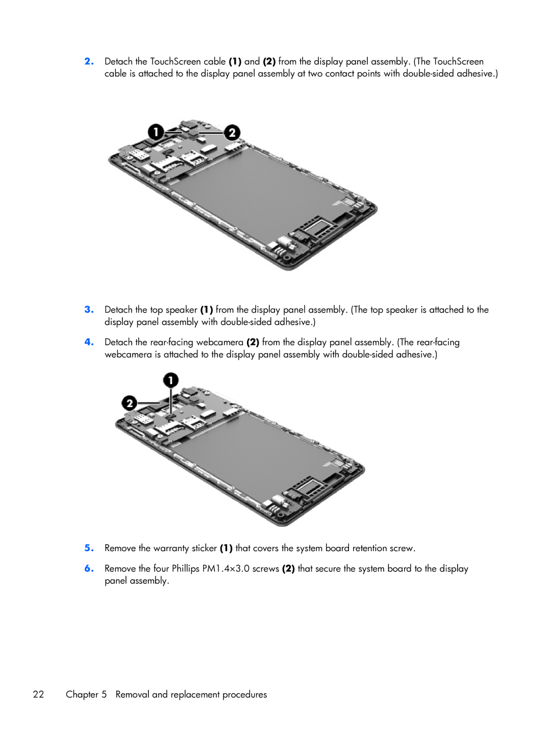 HP 6 VoiceTab manual 