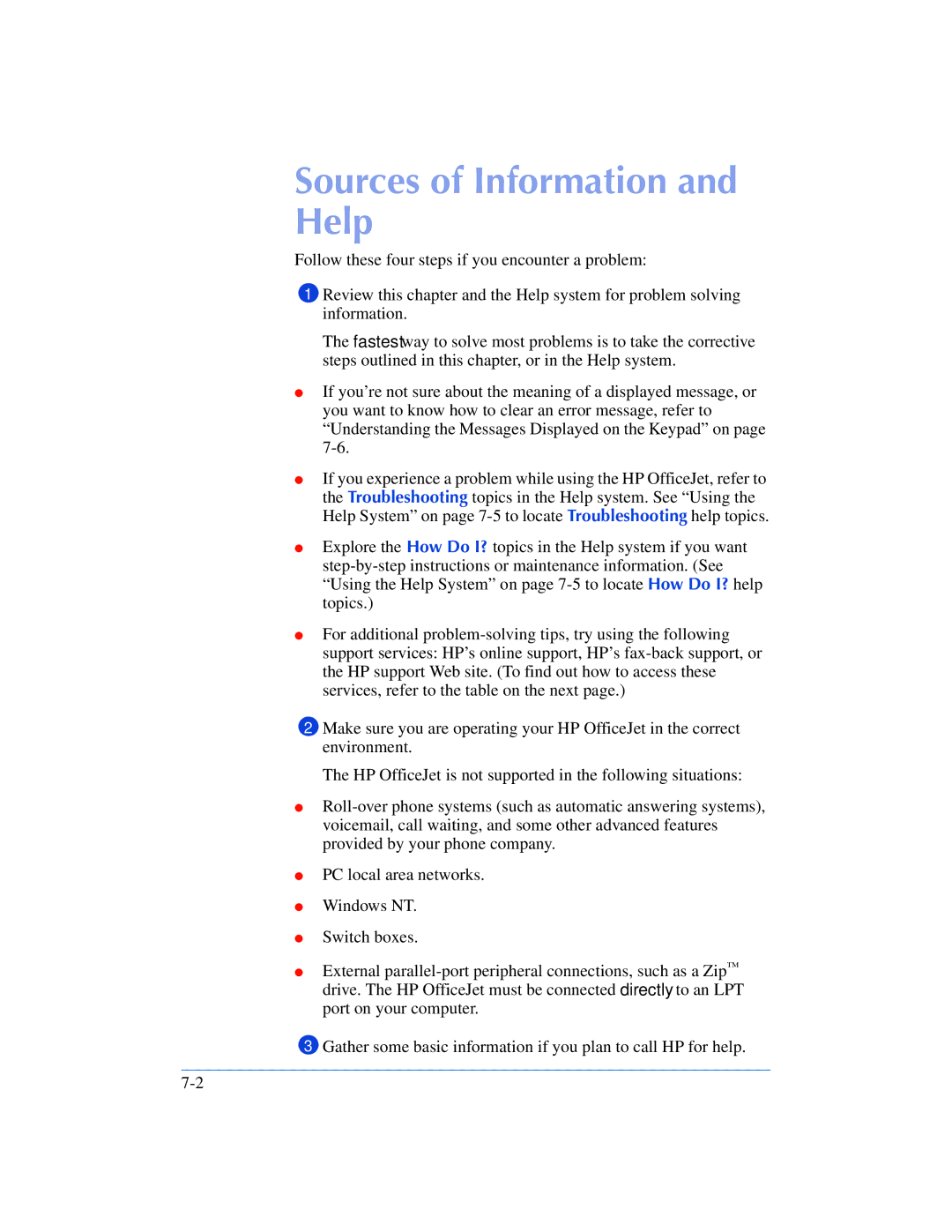 HP 600, 610 manual Sources of Information and Help 