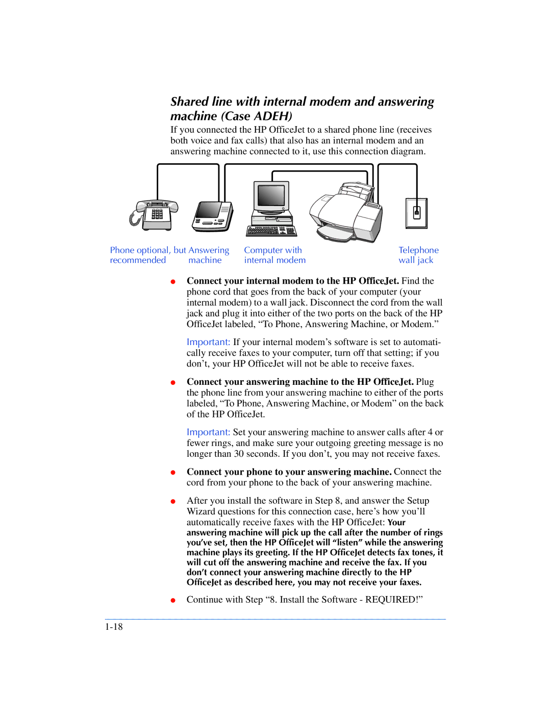 HP 600, 610 manual Continue with . Install the Software Required 