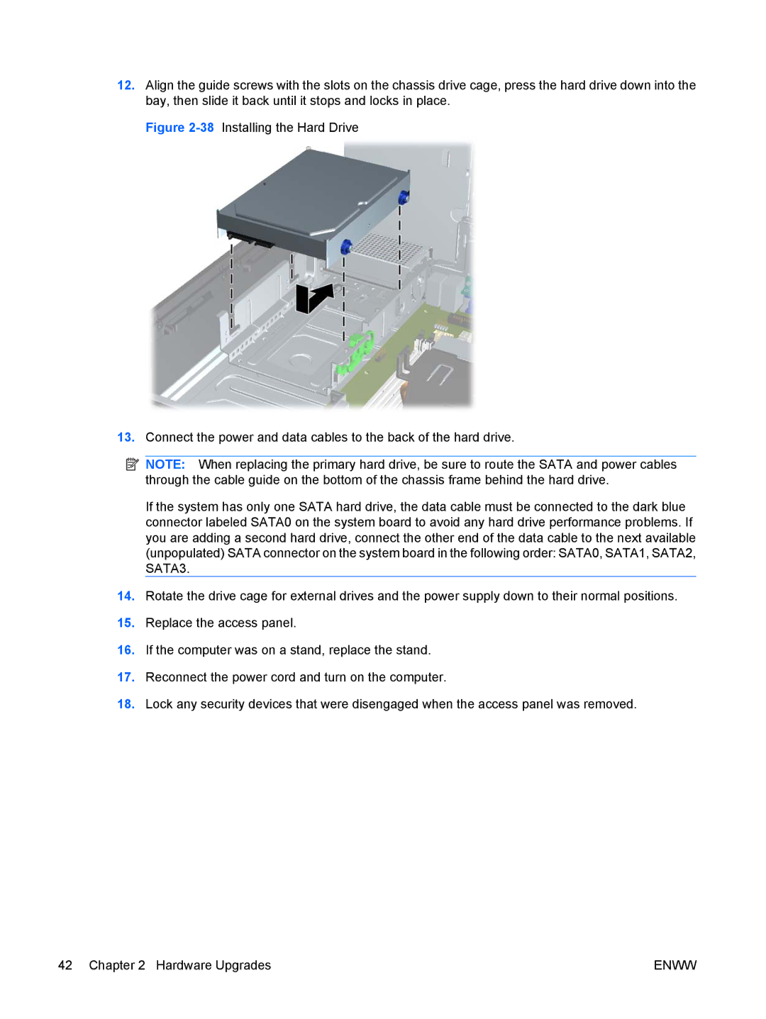 HP 6000 Pro manual Enww 