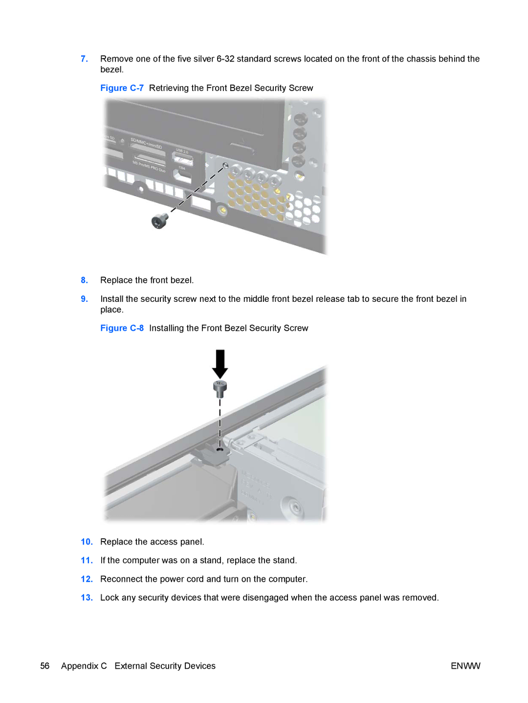 HP 6000 Pro manual Enww 