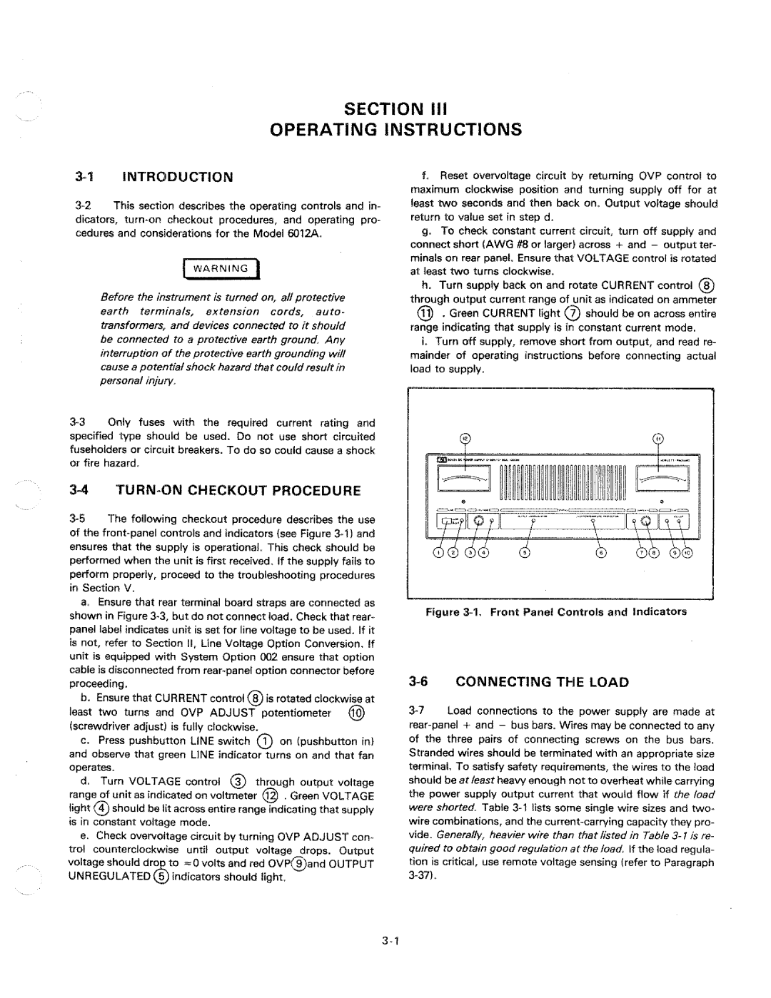 HP 6012A manual 