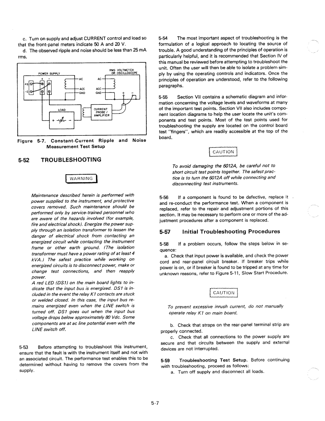 HP 6012A manual 