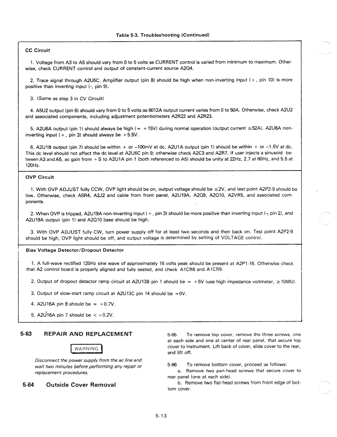 HP 6012A manual 