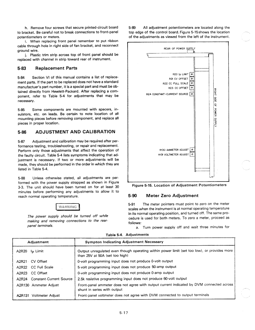 HP 6012A manual 