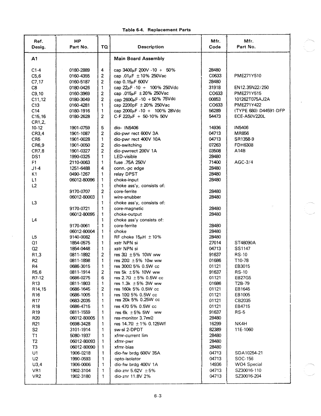 HP 6012A manual 