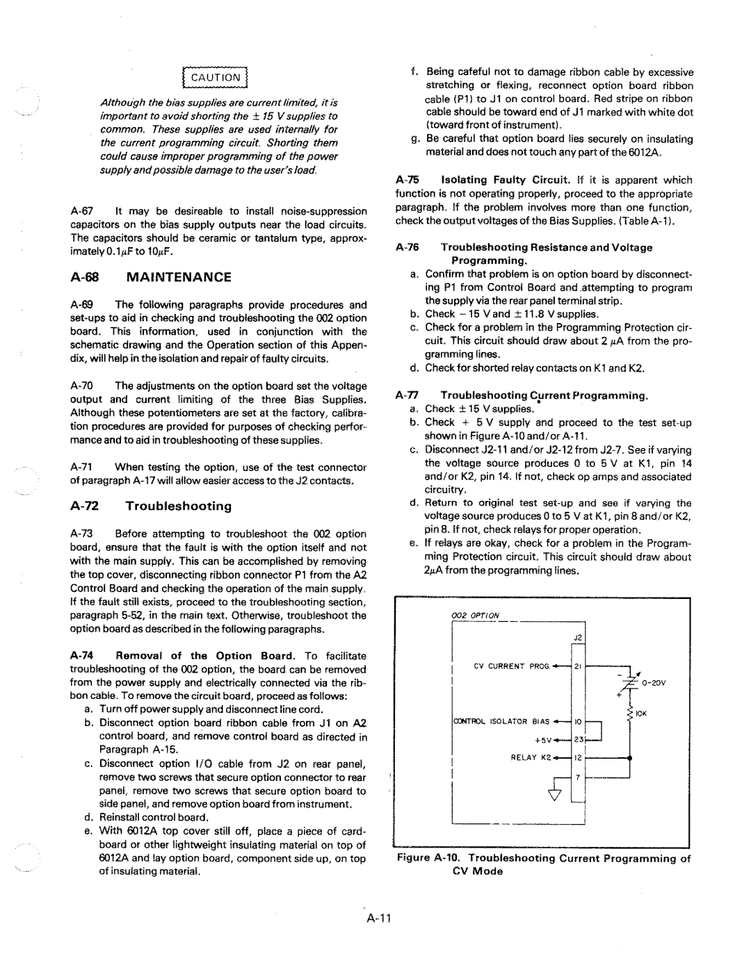 HP 6012A manual 