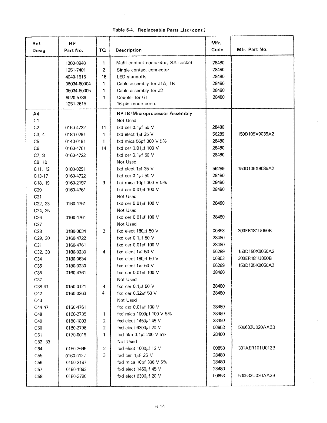 HP 6034A manual 