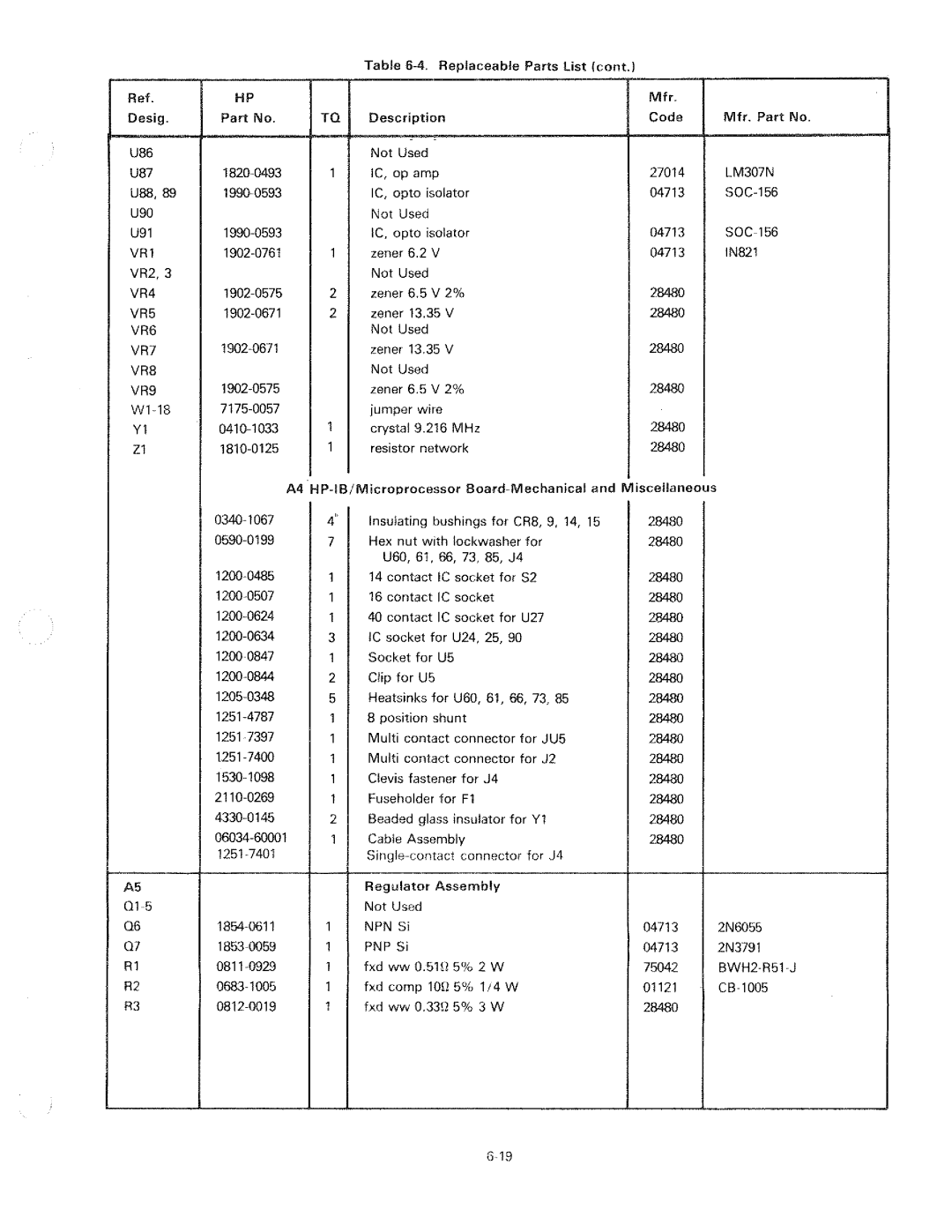 HP 6034A manual 