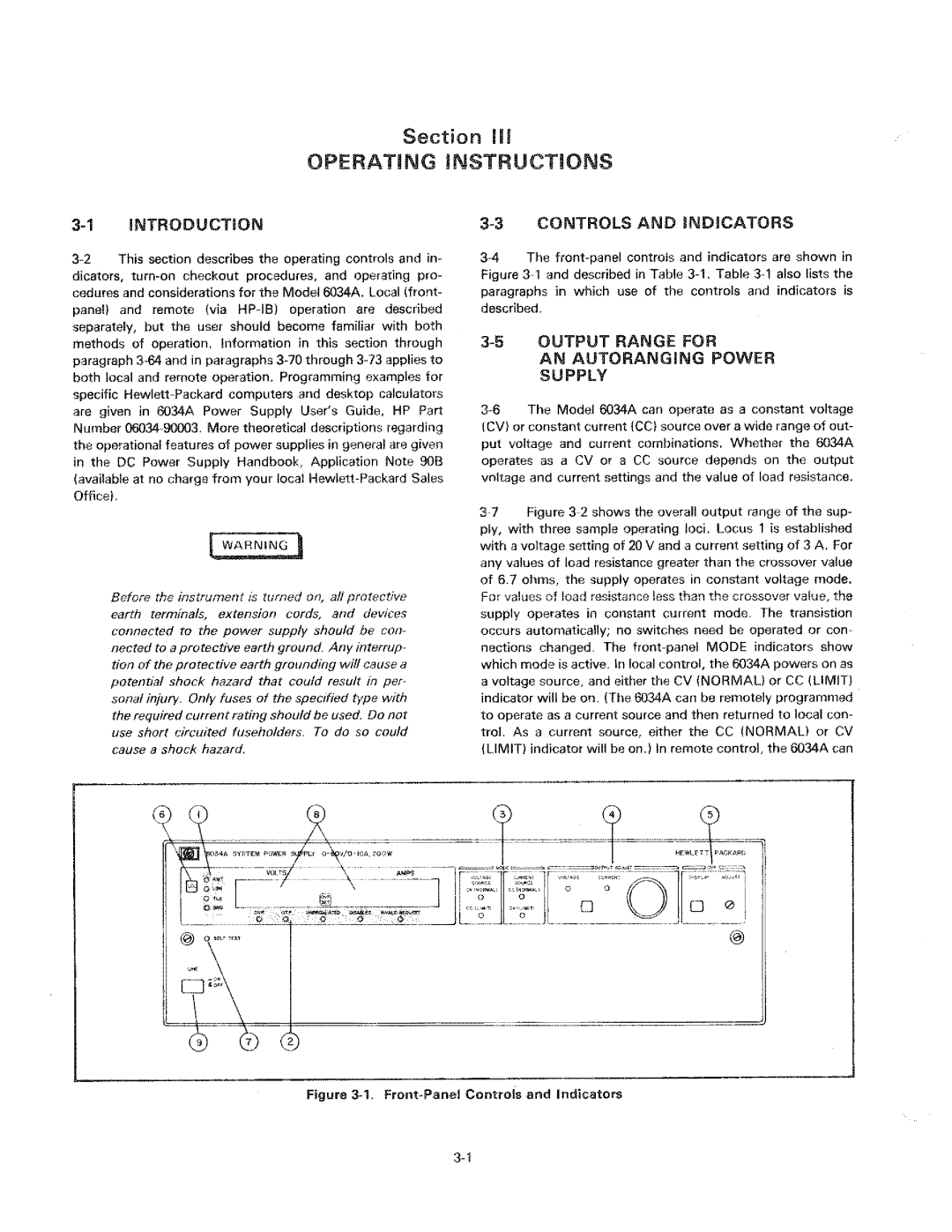 HP 6034A manual 