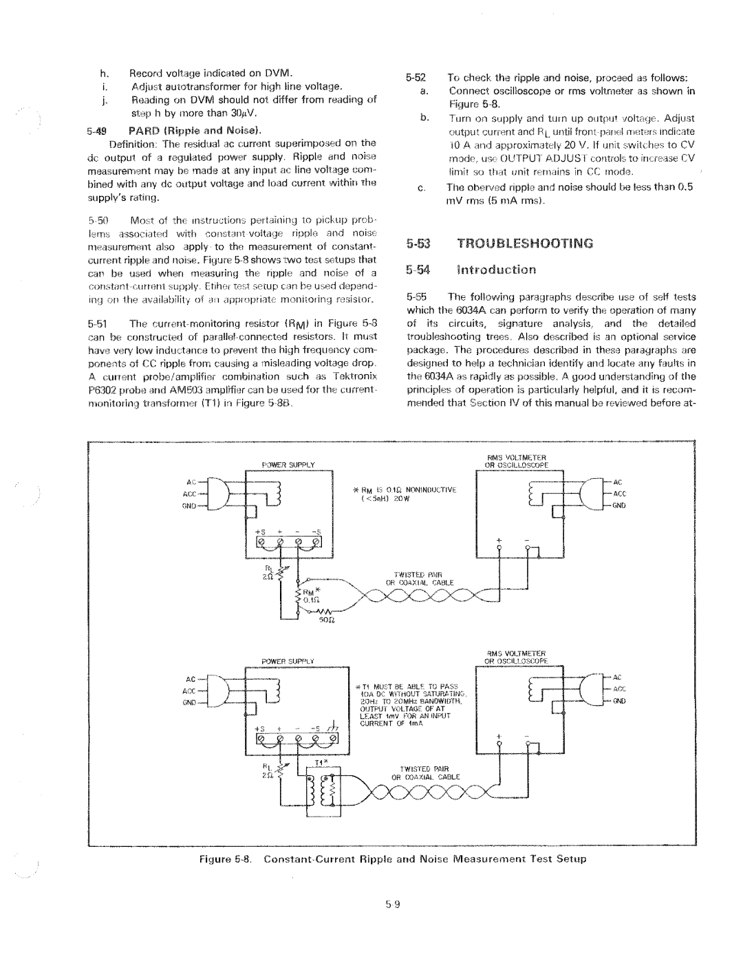 HP 6034A manual 