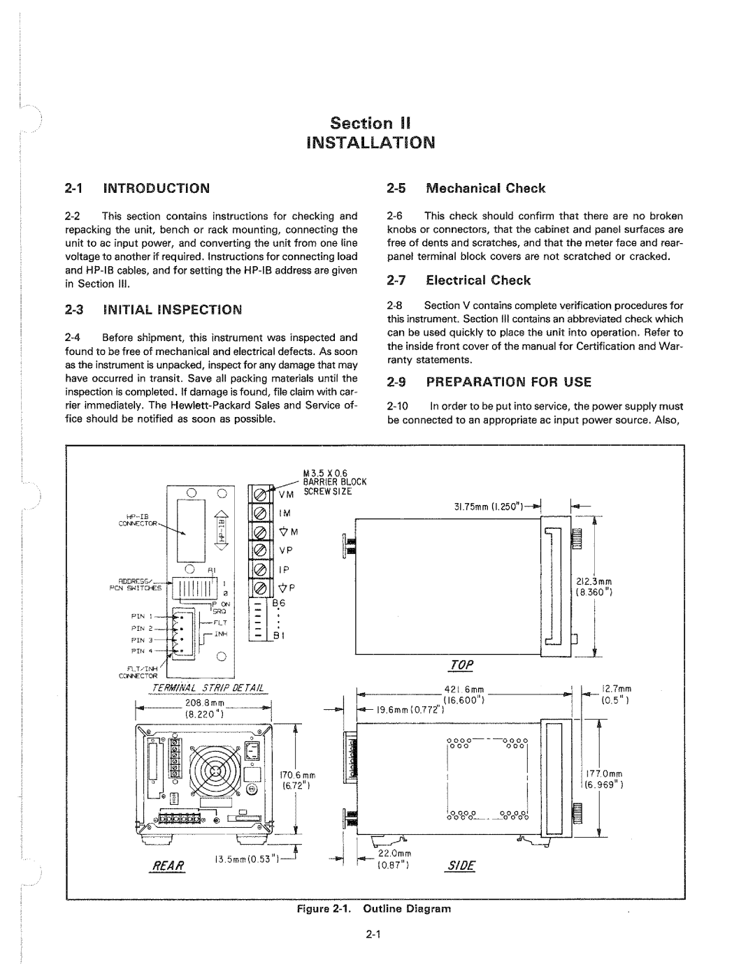 HP 6038A manual 