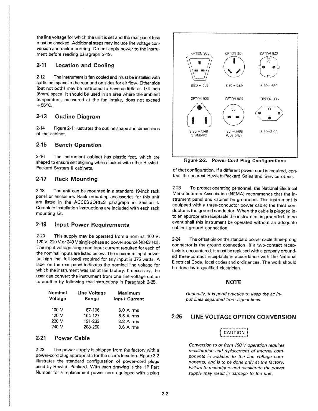 HP 6038A manual 