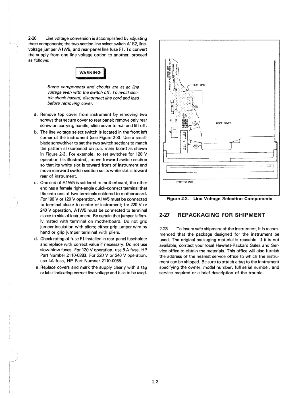 HP 6038A manual 